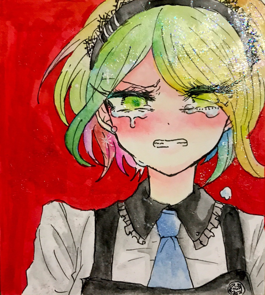 東条斬美 ミニ色紙