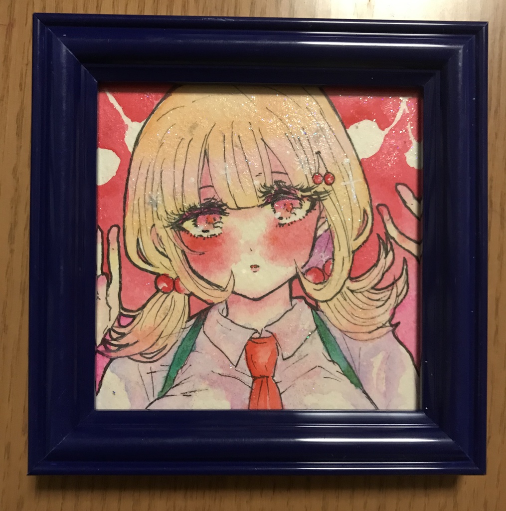 七海千秋 額縁原画