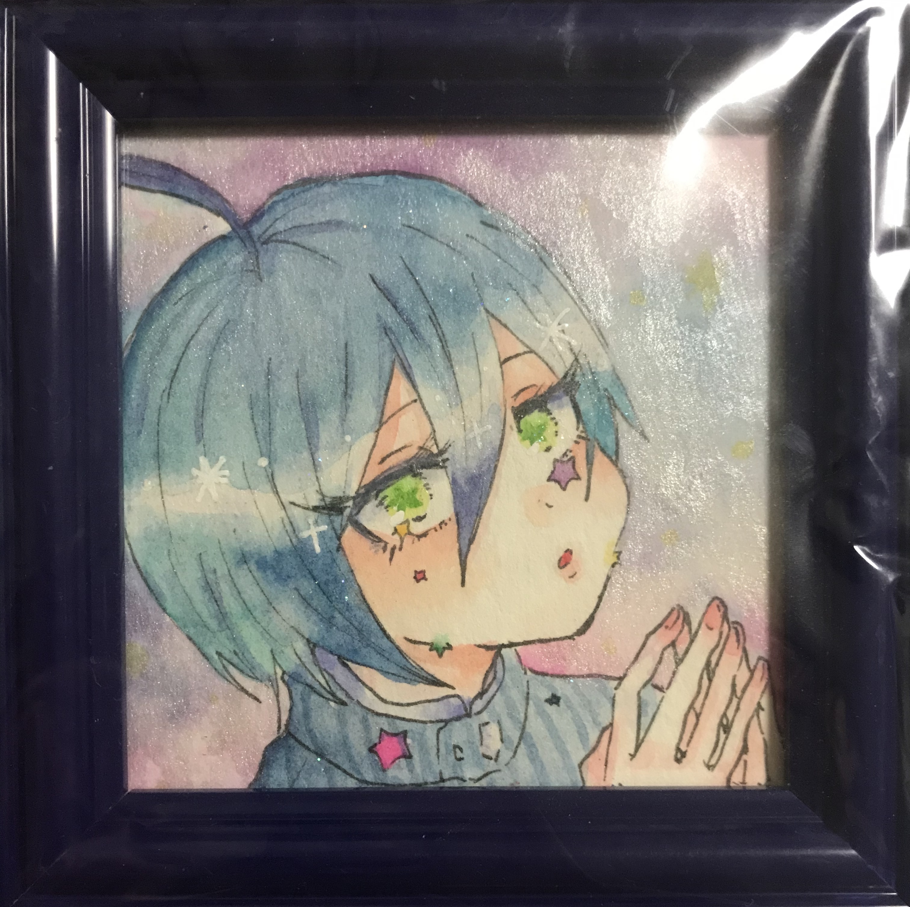 C-3】ダンガンロンパ 最原終一 アクリルラバーキーホルダー LB限定