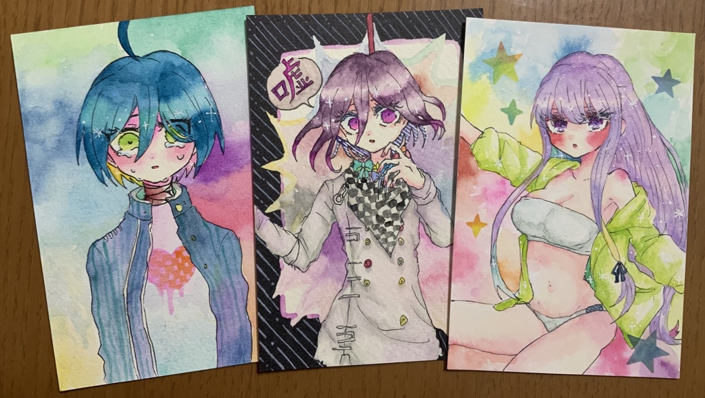 ダンガンロンパ ポストカード原画