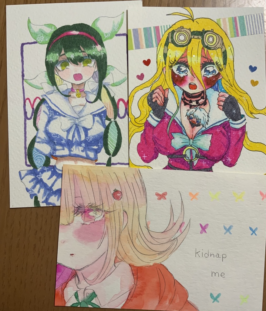 ダンガンロンパ ポストカード原画