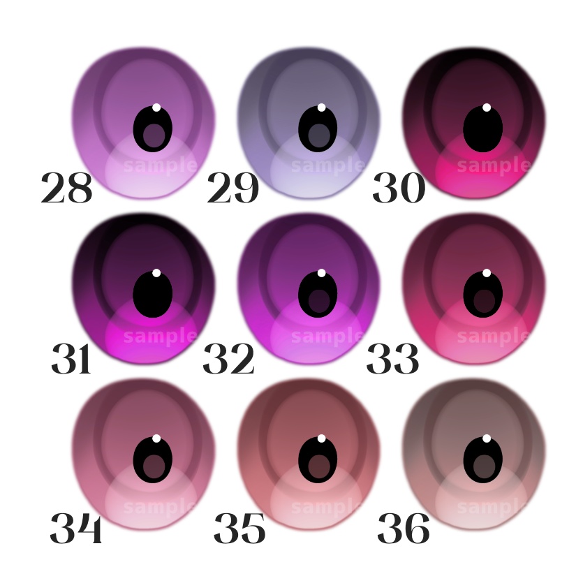 【彼方専用】EYE TEXTURE -40 Colors-