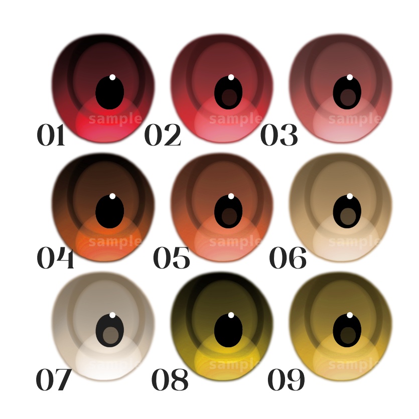 【彼方専用】EYE TEXTURE -40 Colors-