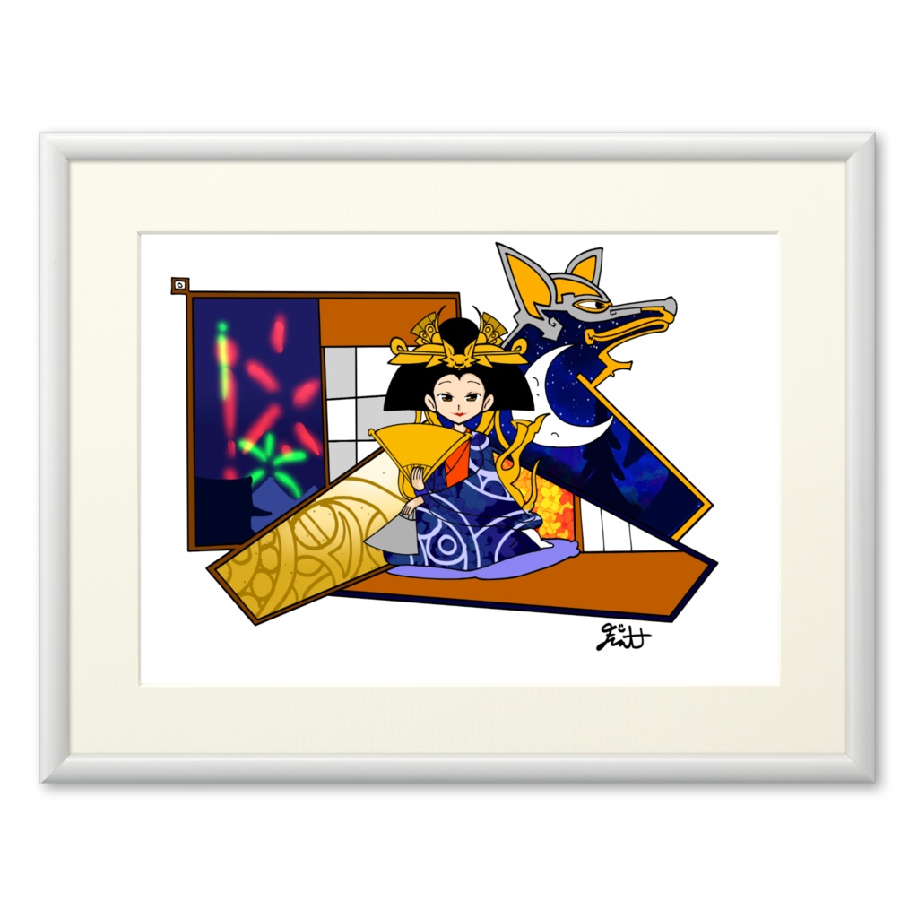 夜の狼、夜の門と朝の門