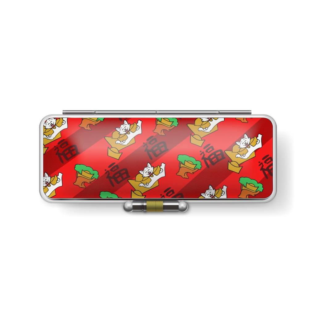 幸運の犬 シールケース