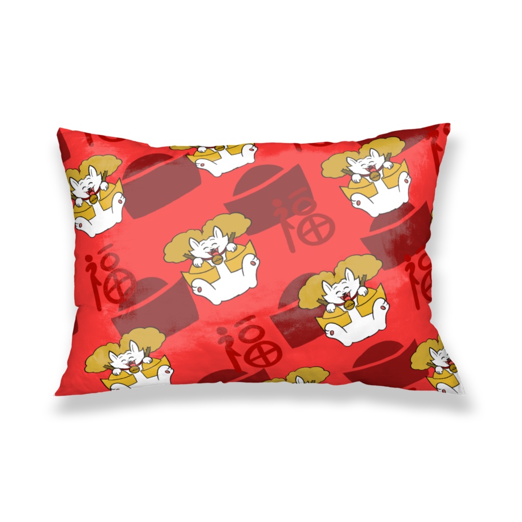 「幸運の犬」ピロー 🐶✨幸運を招くやすらぎの眠りへ