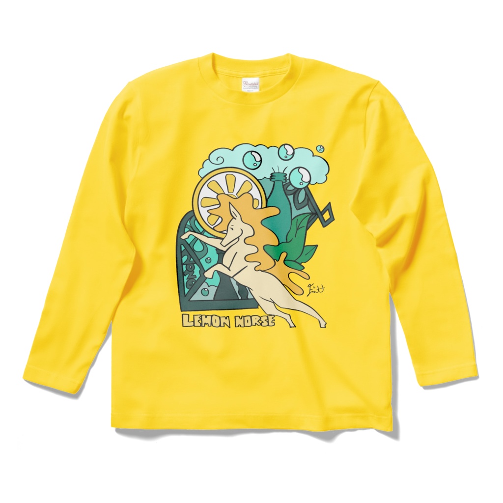 レモンホース 長袖Tシャツ 2026年新作 – ゆずれない爽やかさと乗馬の楽しさをあなたに