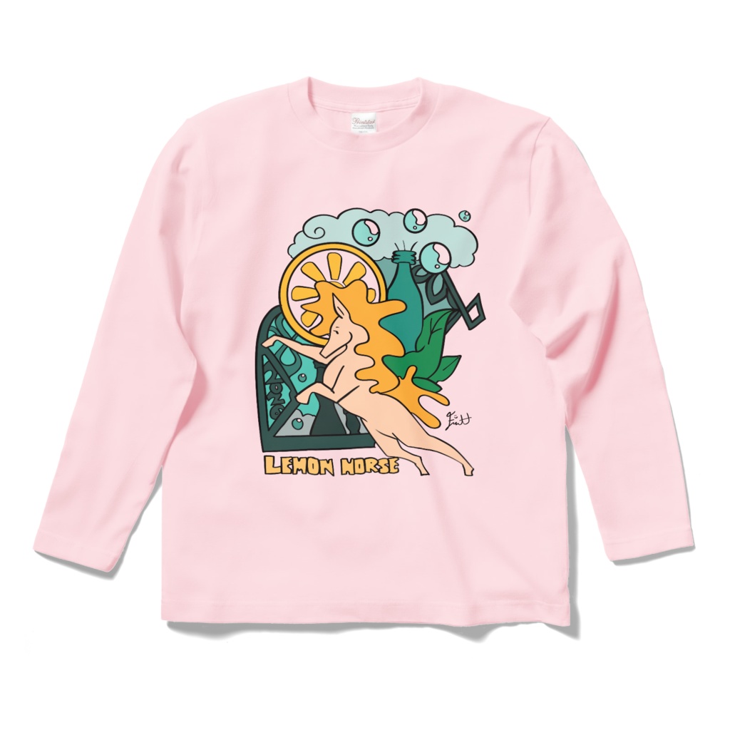 レモンホース 長袖Tシャツ 2026年新作 – ゆずれない爽やかさと乗馬の楽しさをあなたに