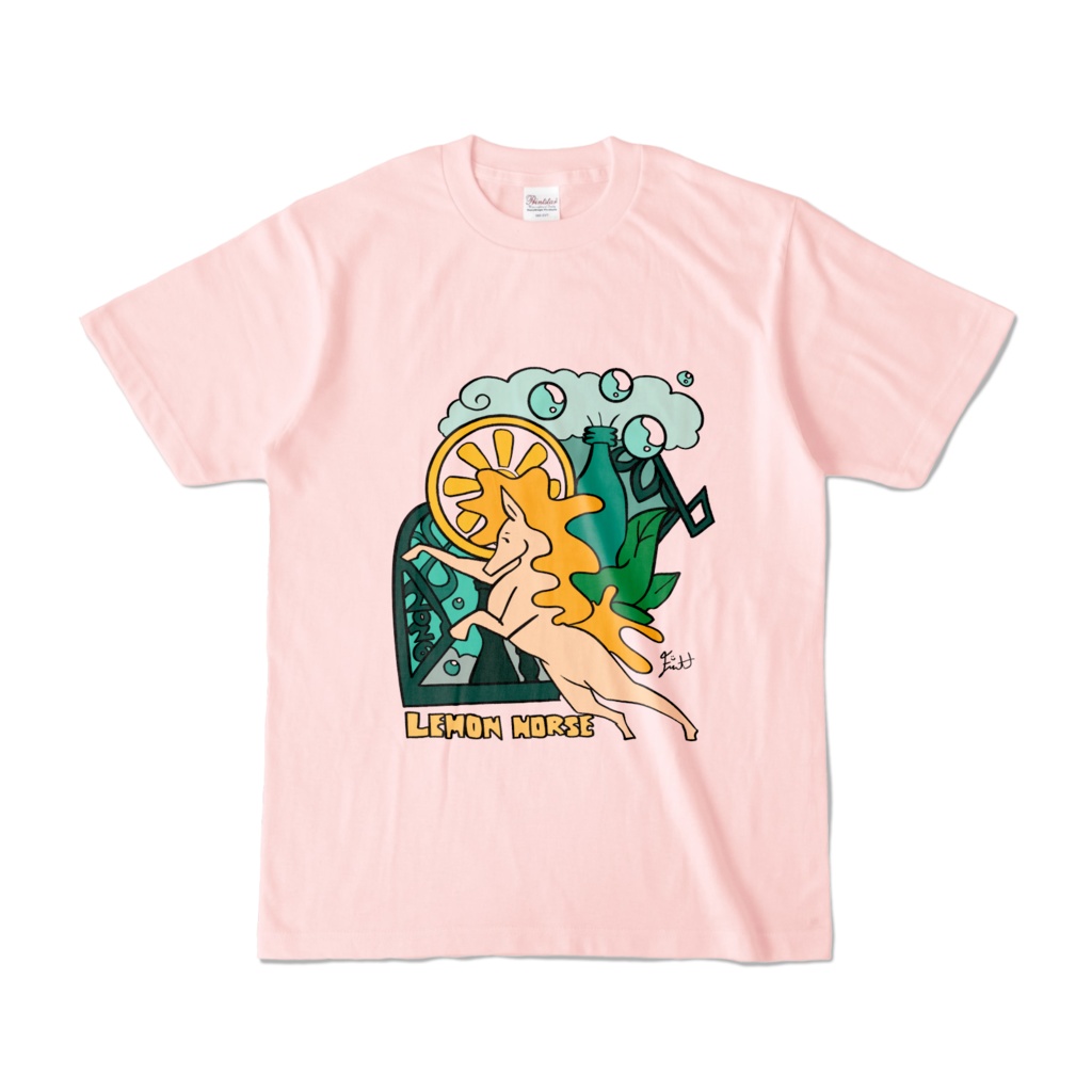 レモンホース スタンダードカラ―Tシャツ 2026年干支記念 pink