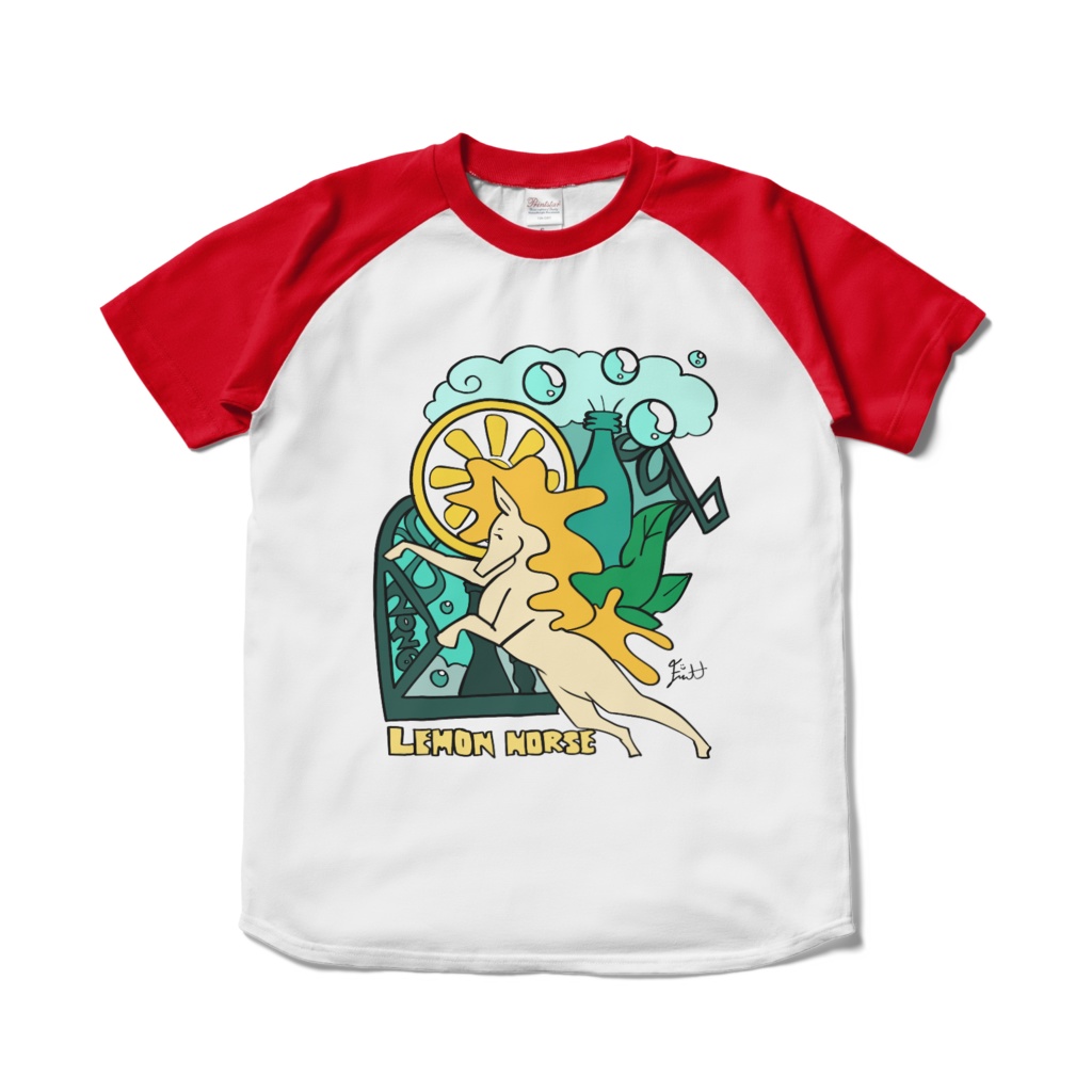 🍋レモンホース ラグランTシャツ 2026年 干支デザイン🎉