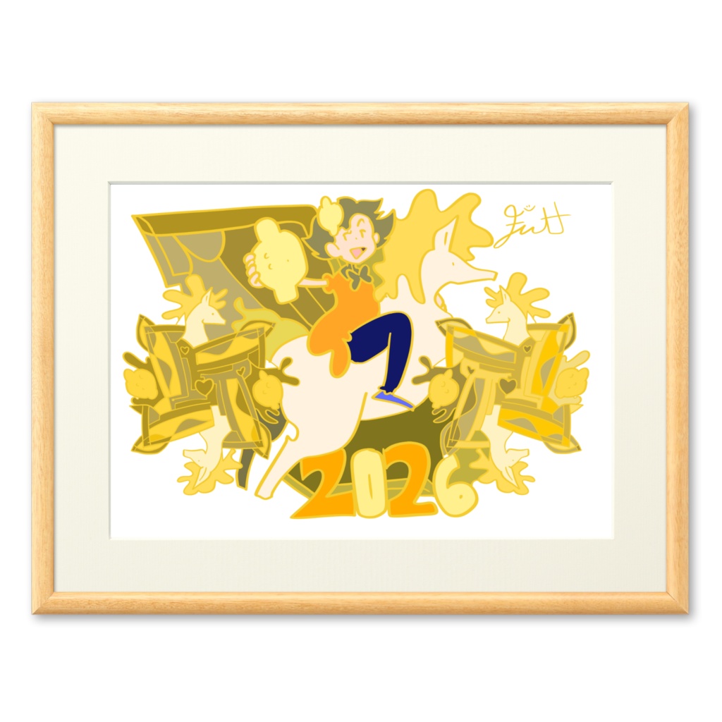 🍋レモンホース 2026 プリモアート第2弾 – ビタミンの新年を迎えて🐴