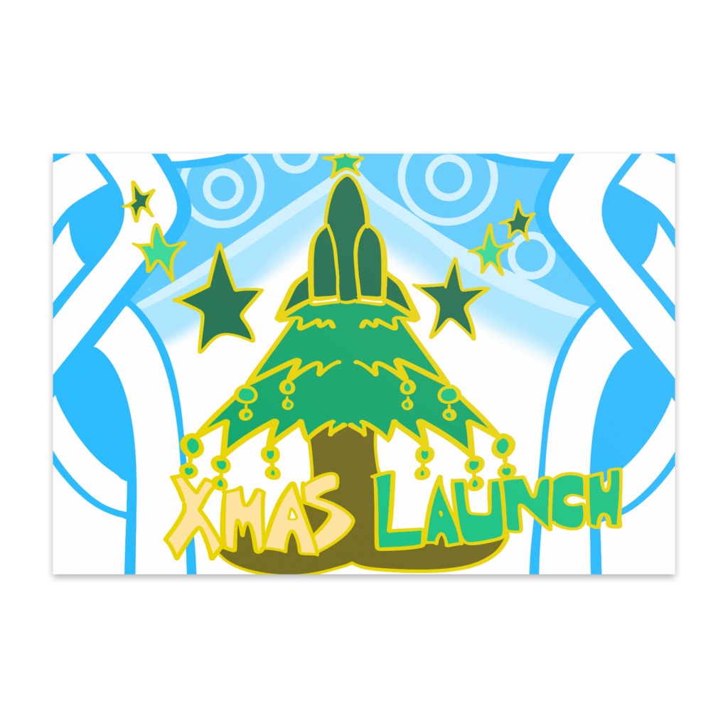 🎄✨🎁 XMAS LAUNCH ポストカード 2025 🚀🌟