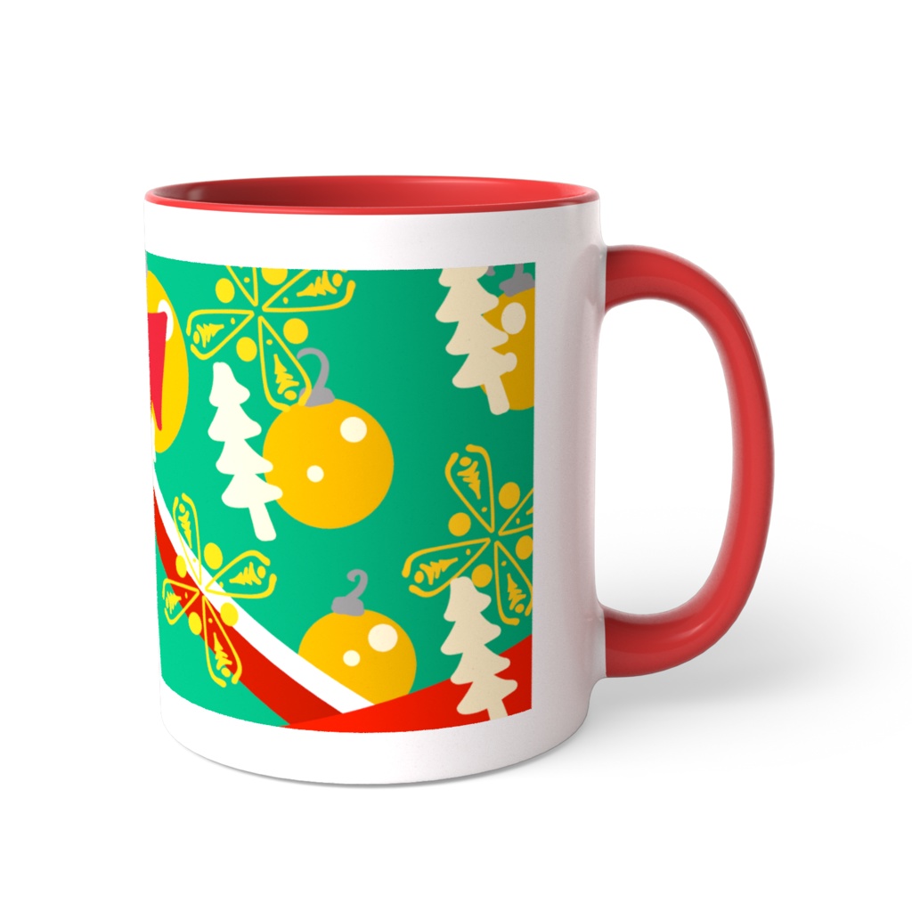 Faster ゴールデン・クリスマス 2トーンマグ