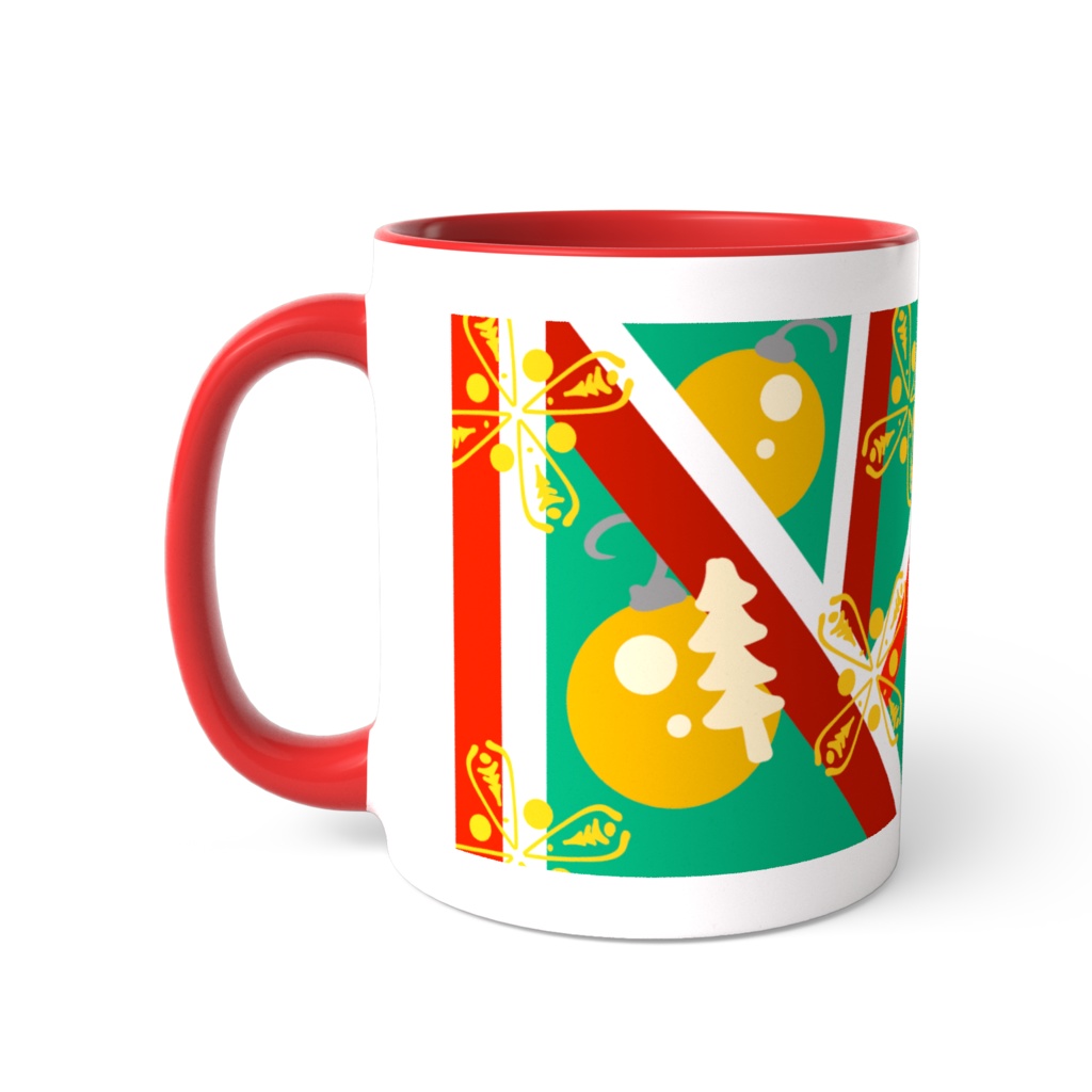 Faster ゴールデン・クリスマス 2トーンマグ