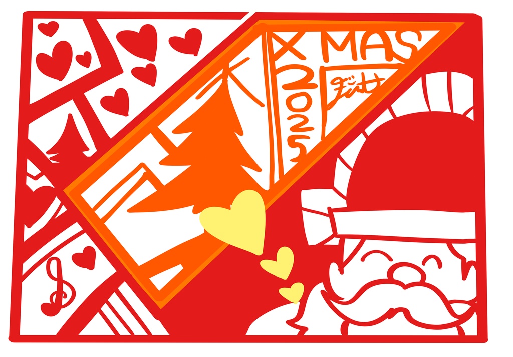 Post cross X MAS 2025