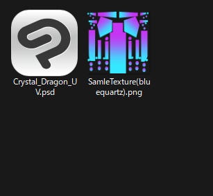 【PB対応】クリスタルドラゴンセット-Crystal Dragon Set-【VRChat想定】