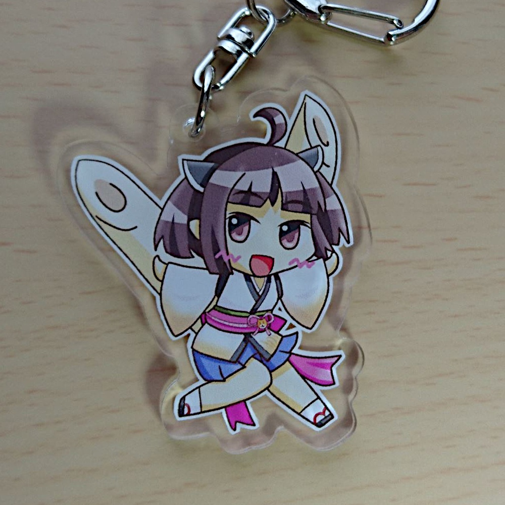 東北きりたん　アクリルキーホルダー
