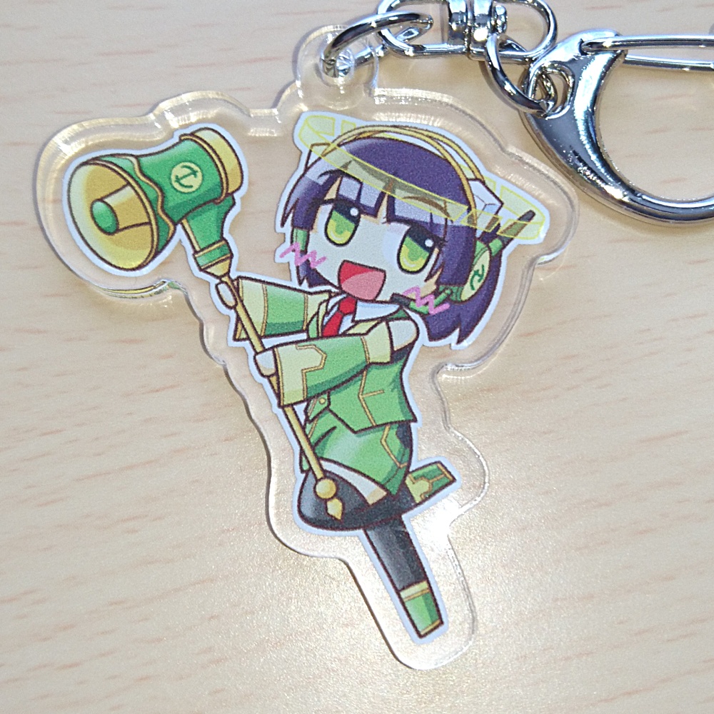 京町セイカ　アクリルキーホルダー