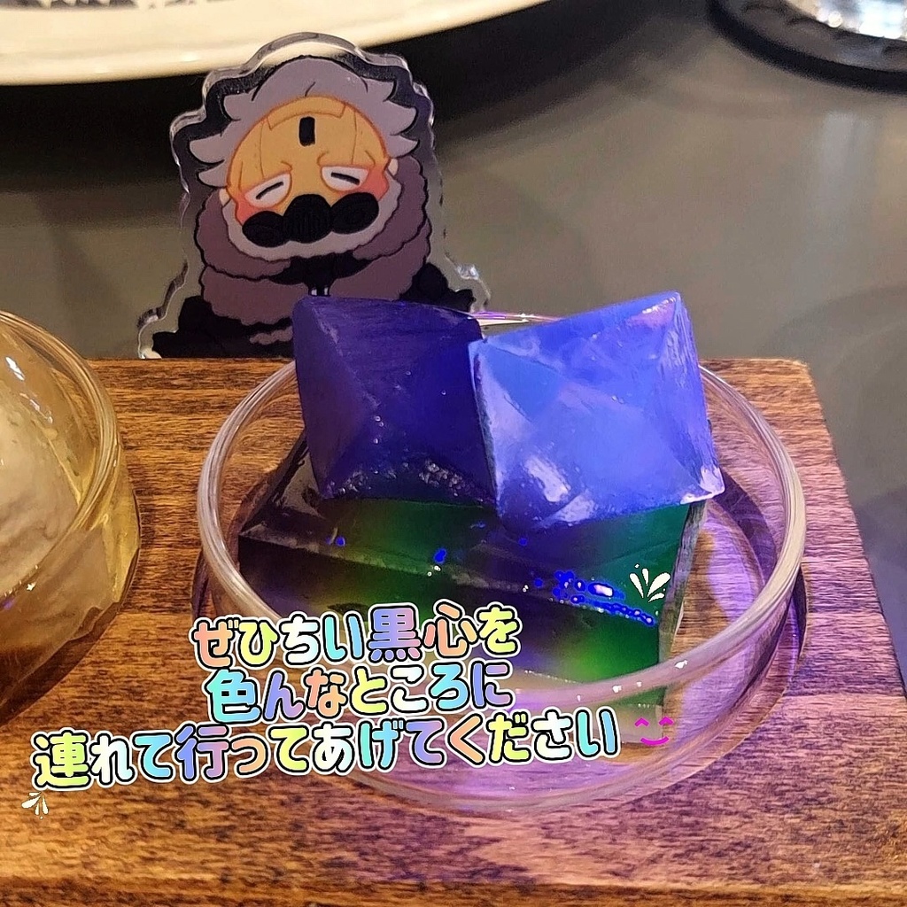 ちい黒心といっしょ アクリルスタンド(フレークシール付)