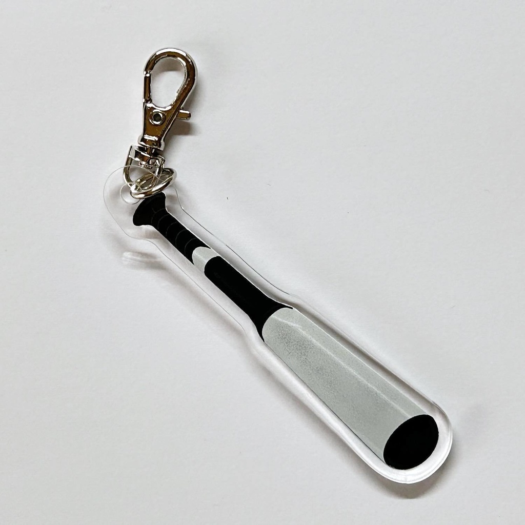 ボコボコバット　アクリルチャーム