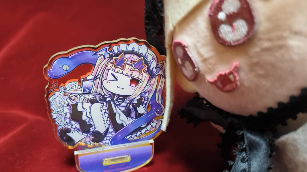 カフェバイトよどりゆらゆらアクリルスタンド【初オフイベ記念グッズ/裏面インク抜けあり】