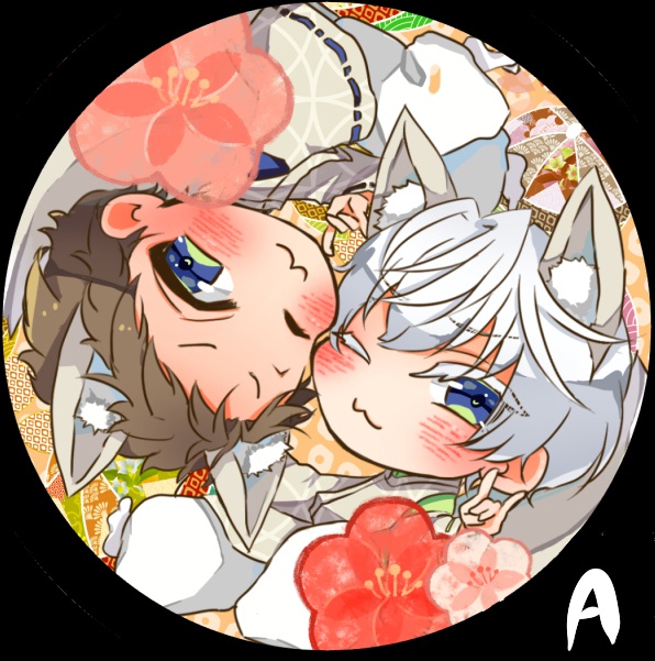 自宅設定パロ缶バッジ