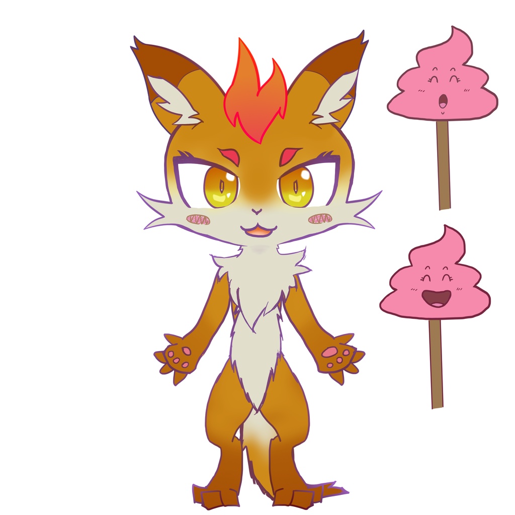 【Free DL】 ケモノVtuberアバター『d-fox』 Vtube Studio用 Live2Dモデル