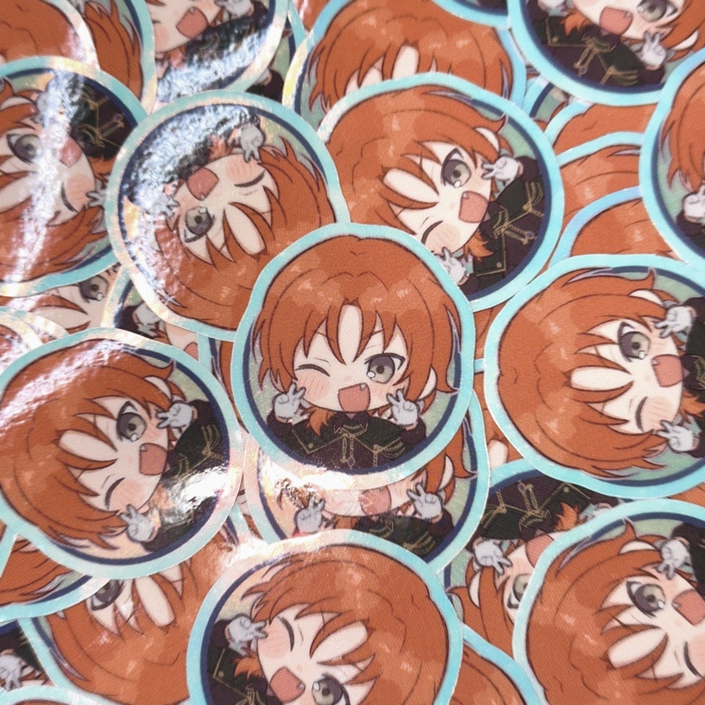 Knights ポストカード&シール + エゴイストシールセット