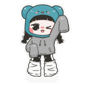 たぶにん1周年記念!パーカー!10㎝!アクリルフィギュア!