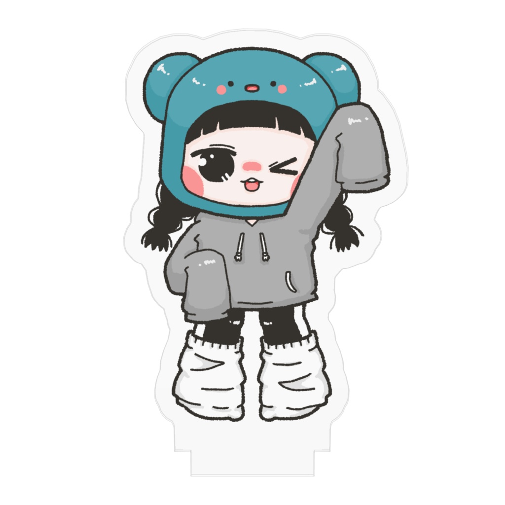 たぶにん1周年記念!パーカー!5㎝!アクリルフィギュア!