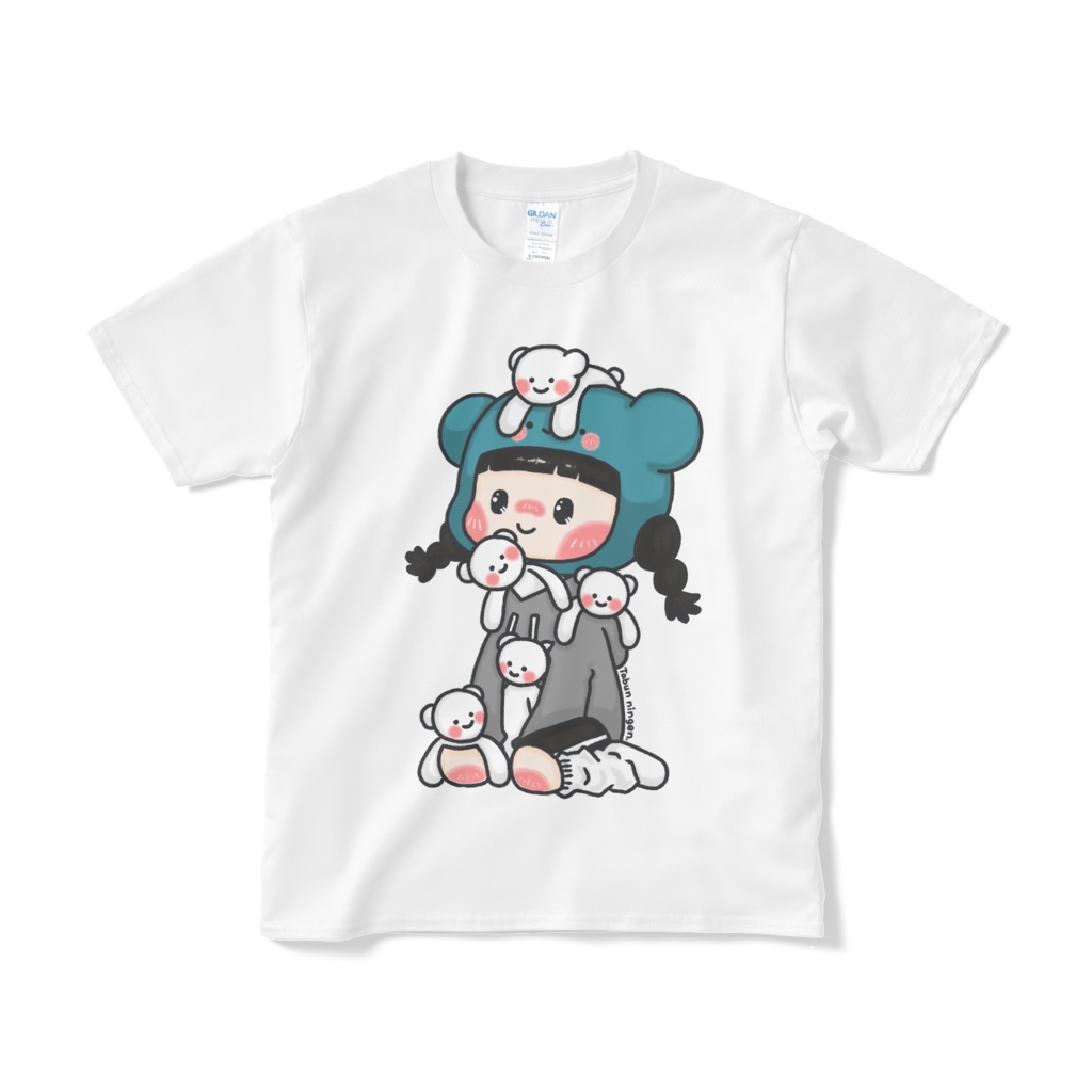 たぶにん活動3周年!たぶんTシャツ~たぶ丸だらけver~