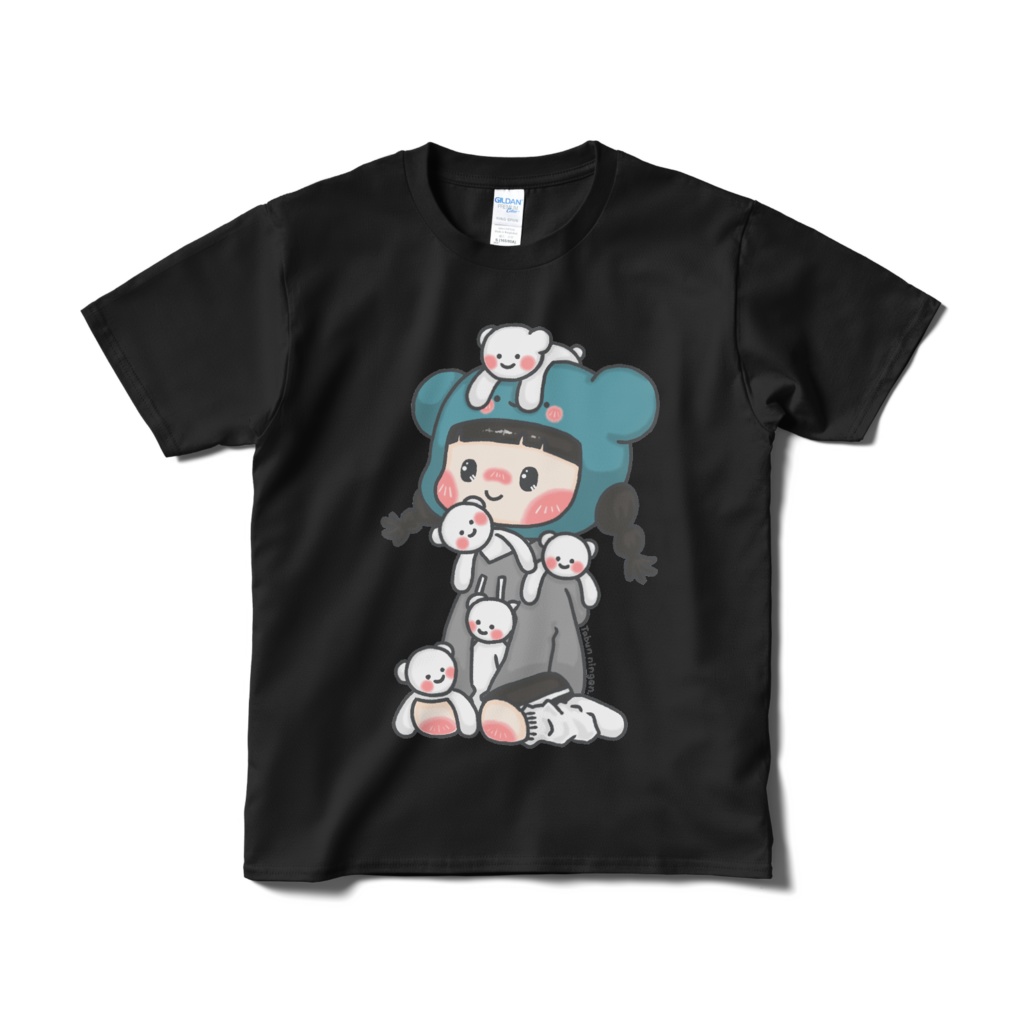 たぶにん活動3周年!たぶんTシャツ~たぶ丸だらけver~
