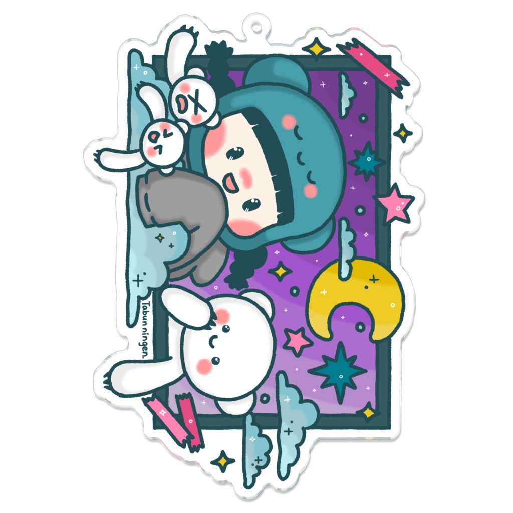 たぶにん活動3周年!たぶんアクキー~絵柄が選べます~