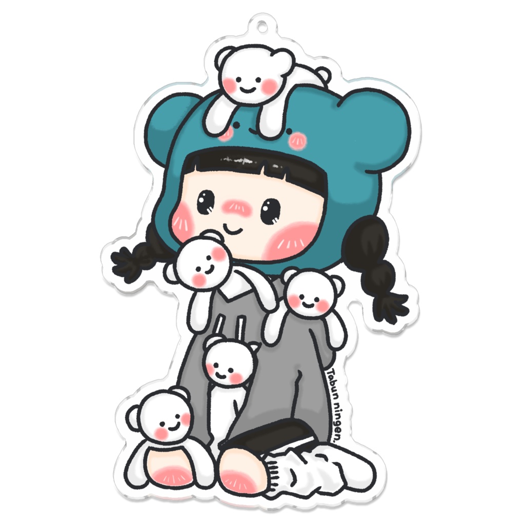 たぶにん活動3周年!たぶんアクキー~絵柄が選べます~