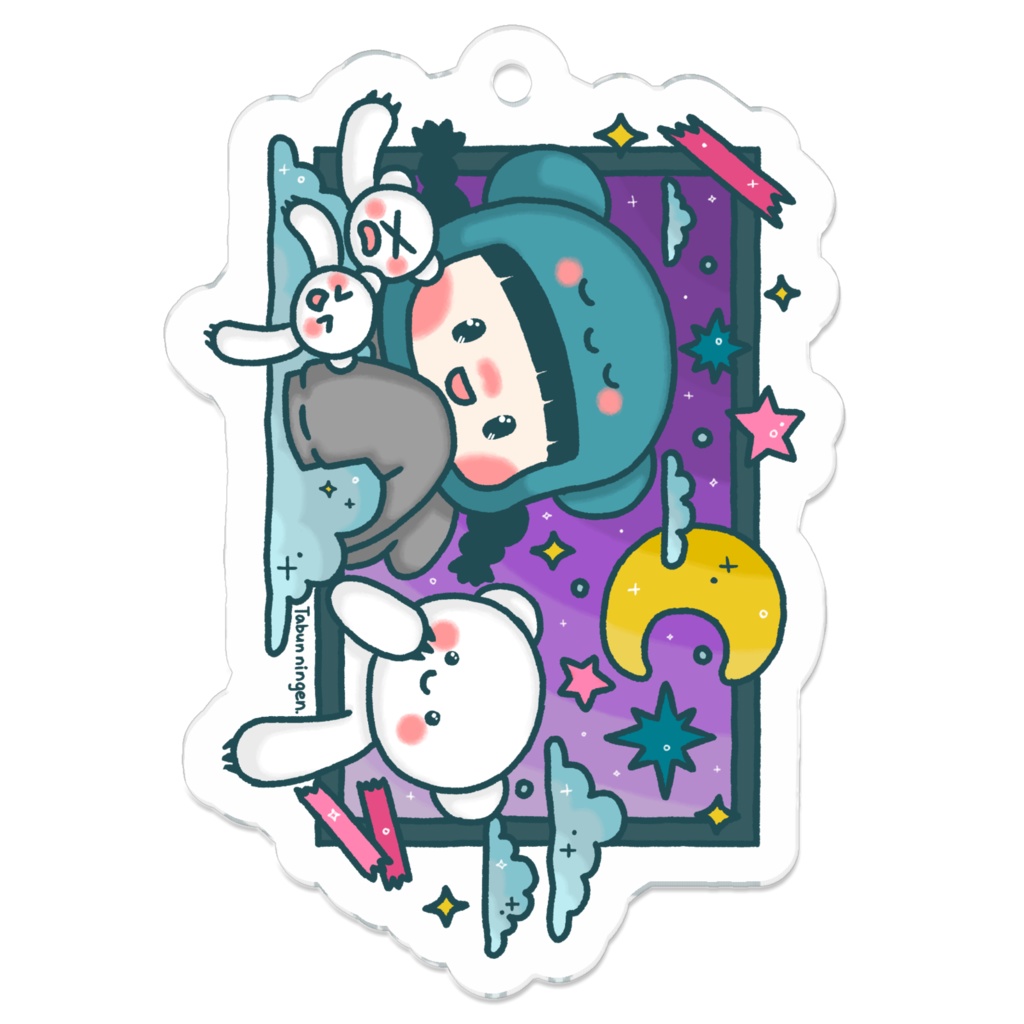 たぶにん活動3周年!たぶんアクキー~絵柄が選べます~