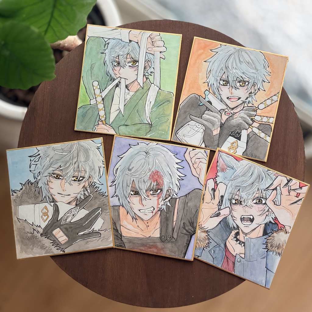 カドックカラー色紙（ランダム５種）