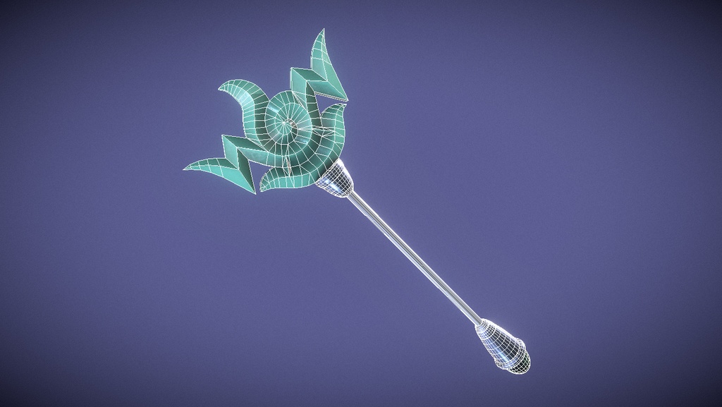 Disgaea Staff - Storm Staff (魔界戦記ディスガイア 武器)