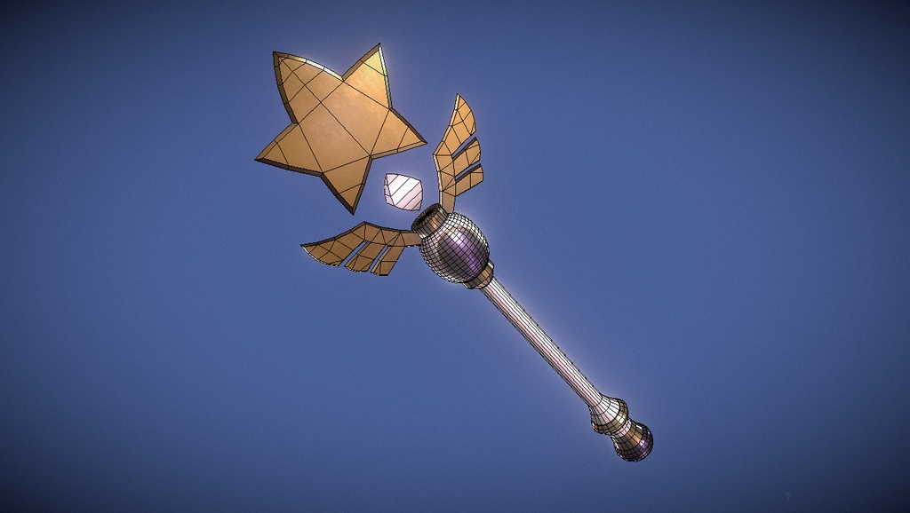 Disgaea Staff - Stardust Rod (魔界戦記ディスガイア 武器)