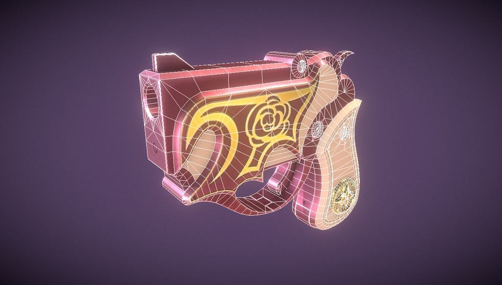 Disgaea Gun - Noble Rose (魔界戦記ディスガイア 武器)