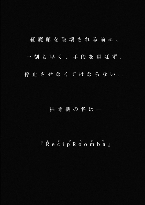 【70%OFF】RecipRoomba 3rd part