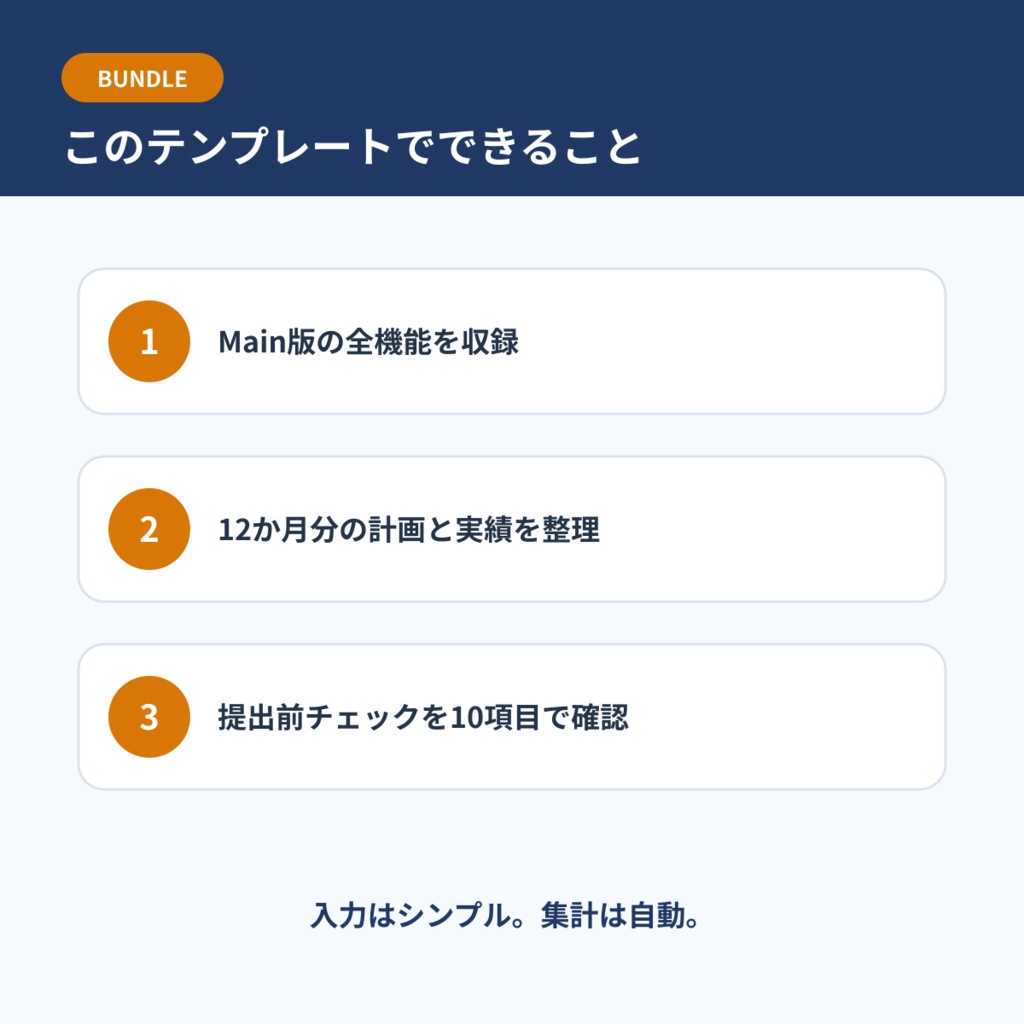 学習管理 Bundle|年間計画・課題・単位・レポート確認セット
