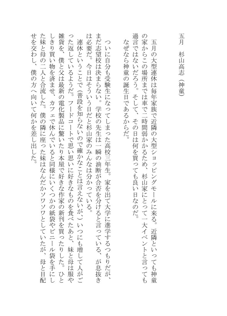 【CP無し】Happy Birthday【短編集】