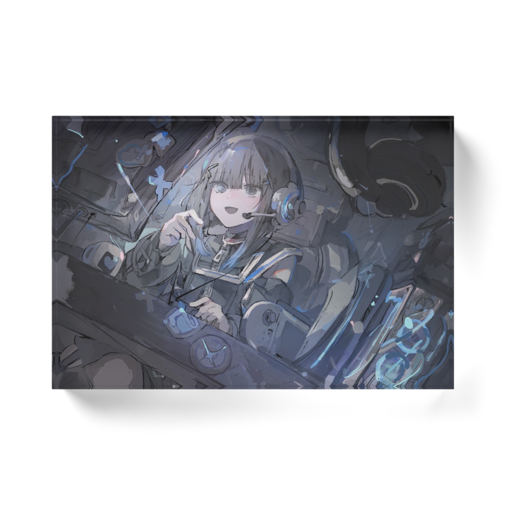 みゅる-アクリルブロック