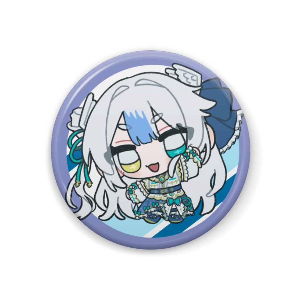 【初配信記念グッズ】星色まち缶バッチ１