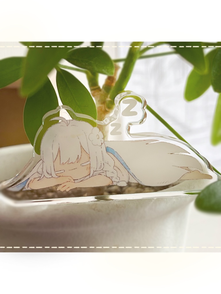 すやすやほしのこ　アクリルブロック