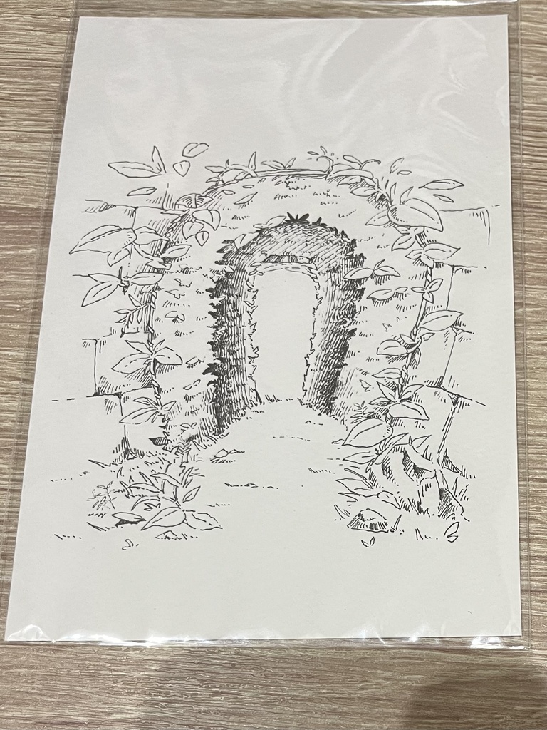 夢をみた 挿絵 原画