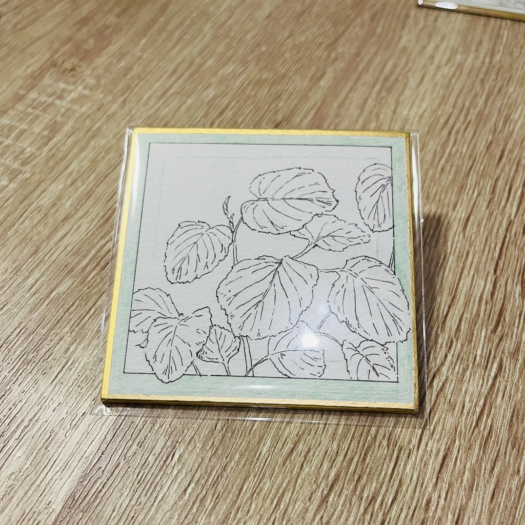 ミニ色紙　ポリシャス