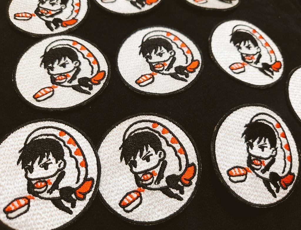 おしゅしワッペン【暁人】