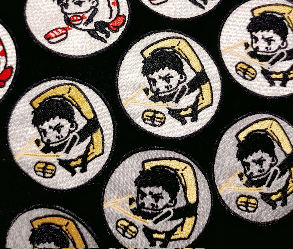 おしゅしワッペン【KK】