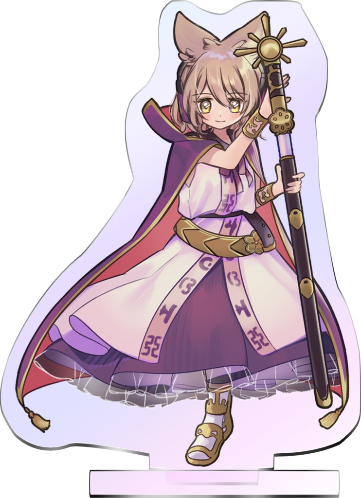 豊聡耳神子オーロラアクリルスタンド